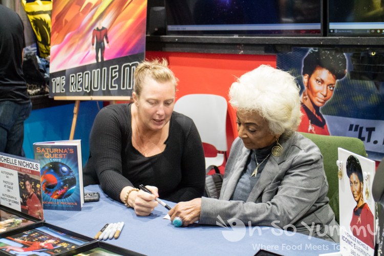 Michelle Nichols from Star Trek at San Diego Comic Con 2017 Michelle Nichols from Star Trek at San Diego Comic Con 2017