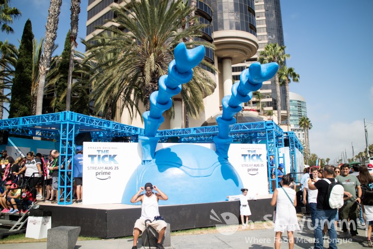 The Tick exhibit outside of San Diego Comic Con 2017 The Tick exhibit outside of San Diego Comic Con 2017