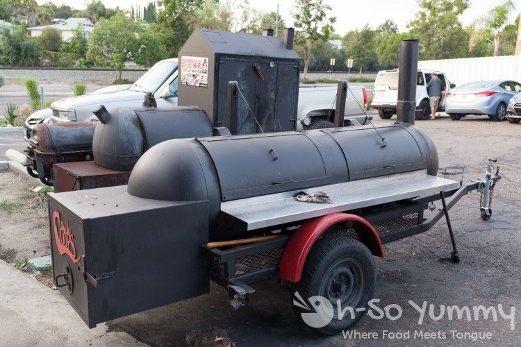 smokers at Coops BBQ smokers at Coops BBQ