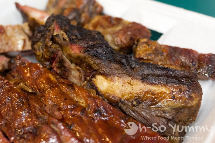 beef ribs at Coops BBQ beef ribs at Coops BBQ