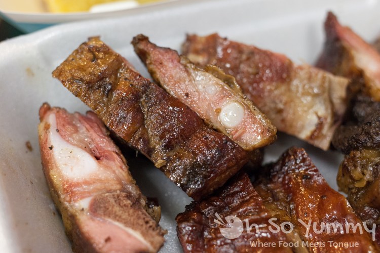 pork tips at Coops BBQ pork tips at Coops BBQ