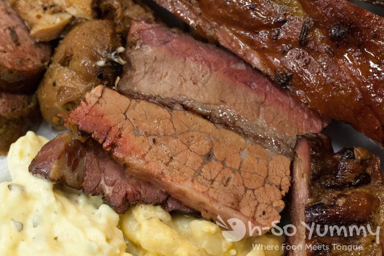 brisket at Coops BBQ brisket at Coops BBQ