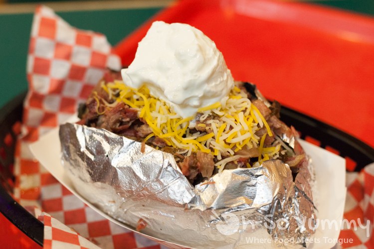 Spuds n 'que at Coops BBQ Spuds n 'que at Coops BBQ