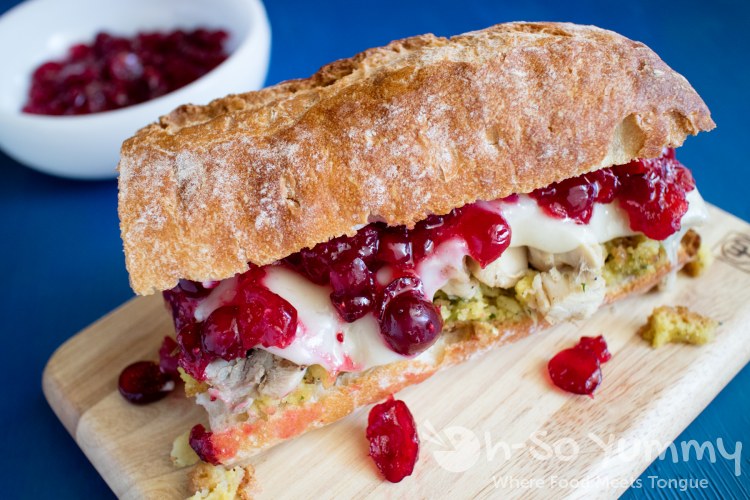 Cranberry Turkey Stuffing Sandwich Cranberry Turkey Stuffing Sandwich