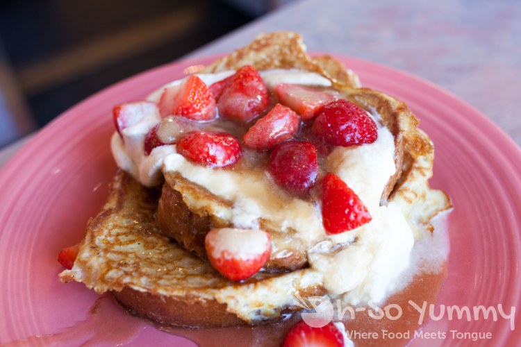 creme brulee french toast at Crest Cafe creme brulee french toast at Crest Cafe