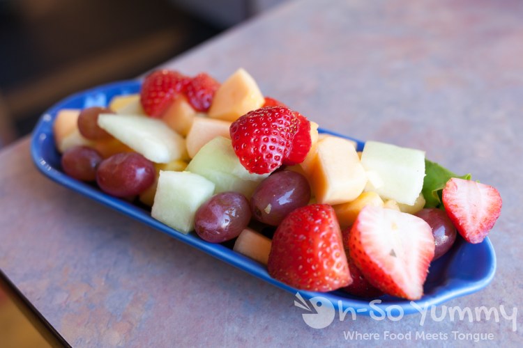 side of fruit at Crest Cafe side of fruit at Crest Cafe