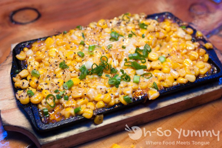 Corn Cheese at Cross Street Chicken and Beer on Convoy Street in San Diego Corn Cheese at Cross Street Chicken and Beer on Convoy Street in San Diego