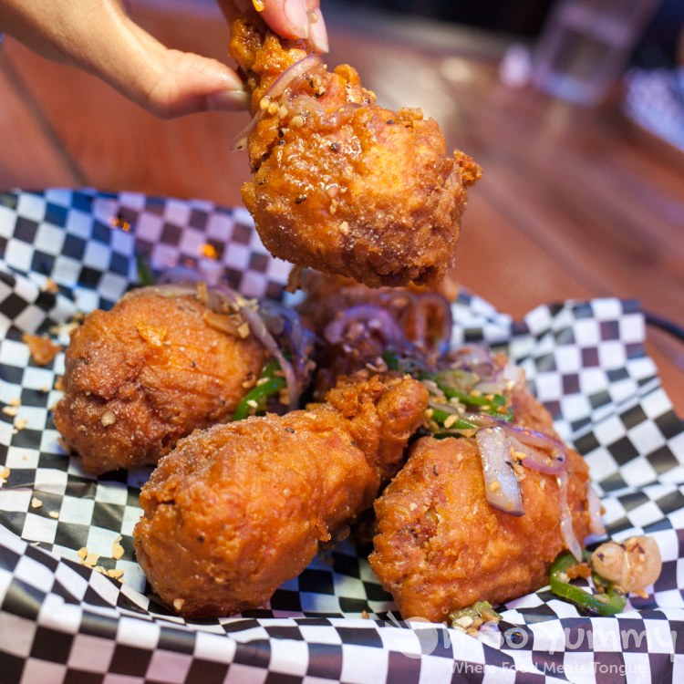 Salt and Pepper Wings at Cross Street Chicken and Beer on Convoy Street in San Diego Salt and Pepper Wings at Cross Street Chicken and Beer on Convoy Street in San Diego