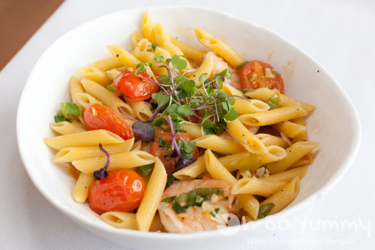 penne mediterraneo at Crudo by Pascal Lorange penne mediterraneo at Crudo by Pascal Lorange