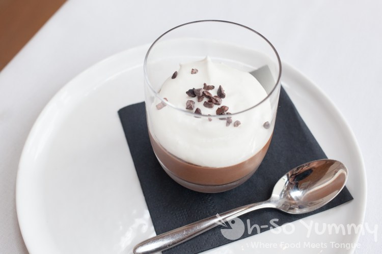 pot de creme at Crudo by Pascal Lorange pot de creme at Crudo by Pascal Lorange