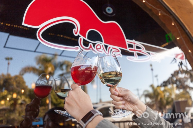 big cheers at Cueva Bar in University Heights of San Diego big cheers at Cueva Bar in University Heights of San Diego