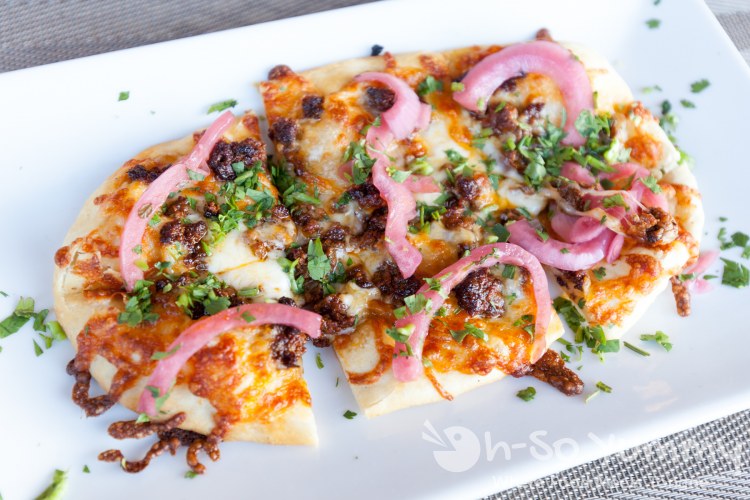 Norteno Flatbread at Cueva Bar in University Heights of San Diego Norteno Flatbread at Cueva Bar in University Heights of San Diego