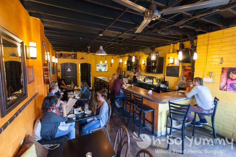 inside the restaurant Cueva Bar in University Heights of San Diego inside the restaurant Cueva Bar in University Heights of San Diego