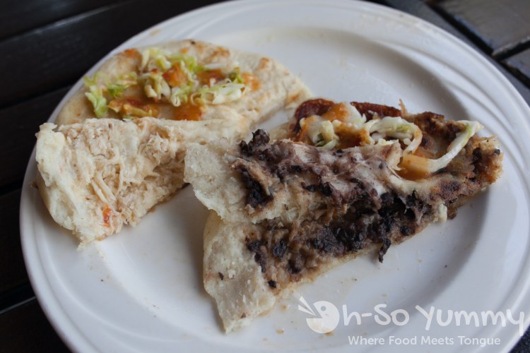 Pupusas at Cuscatlan Salvadorian Cuisine in Escondido Pupusas at Cuscatlan Salvadorian Cuisine in Escondido