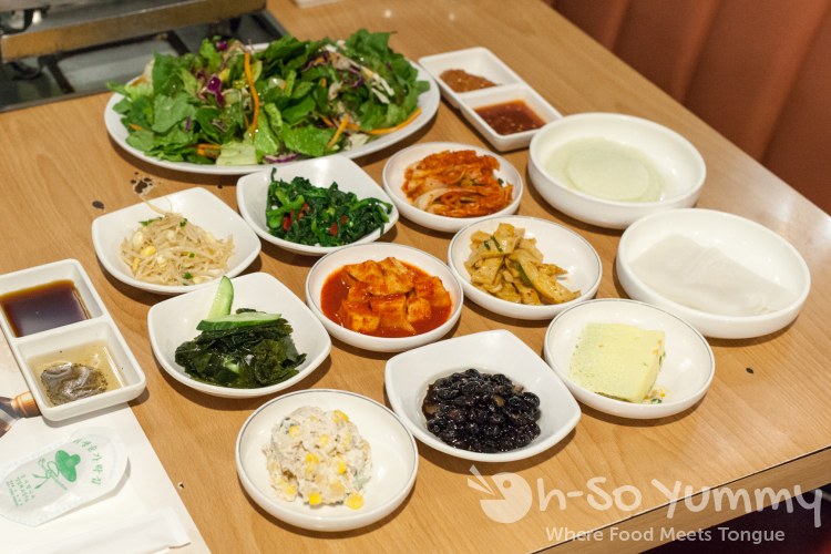 banchan at Dae Jang Keum banchan at Dae Jang Keum
