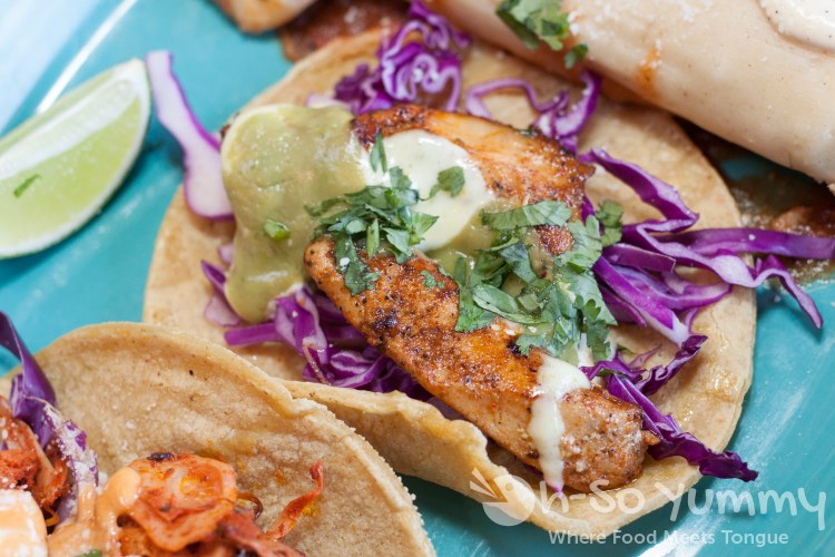 Fish Taco at Del Sur Mexican Cantina Fish Taco at Del Sur Mexican Cantina