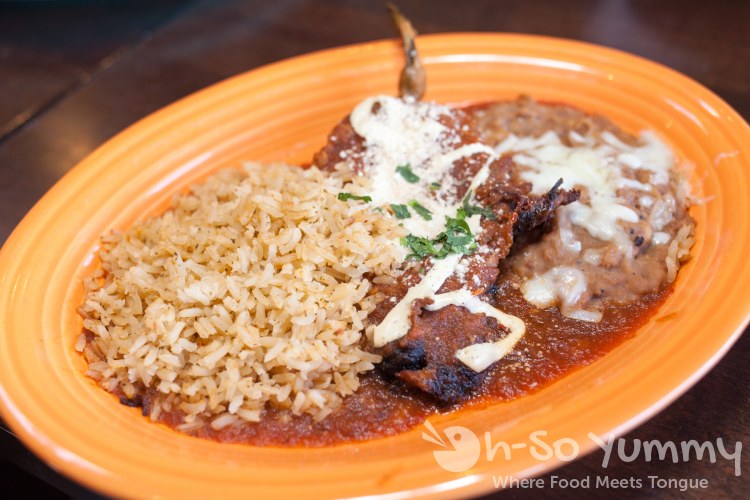 Chile Relleno at Del Sur Mexican Cantina Chile Relleno at Del Sur Mexican Cantina