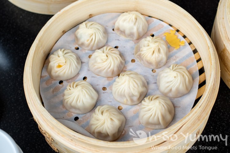 Xiao Long Bao (XLB) at the famous Din Tai Fung at UTC Mall in San Diego Xiao Long Bao (XLB) at the famous Din Tai Fung at UTC Mall in San Diego
