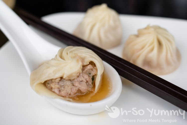 pork soup dumpling (XLB) at Din Tai Fung at UTC Mall in San Diego pork soup dumpling (XLB) at Din Tai Fung at UTC Mall in San Diego