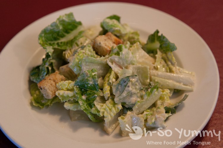 Caesar salad at Domenic's Italian Ristorante in Poway Caesar salad at Domenic's Italian Ristorante in Poway