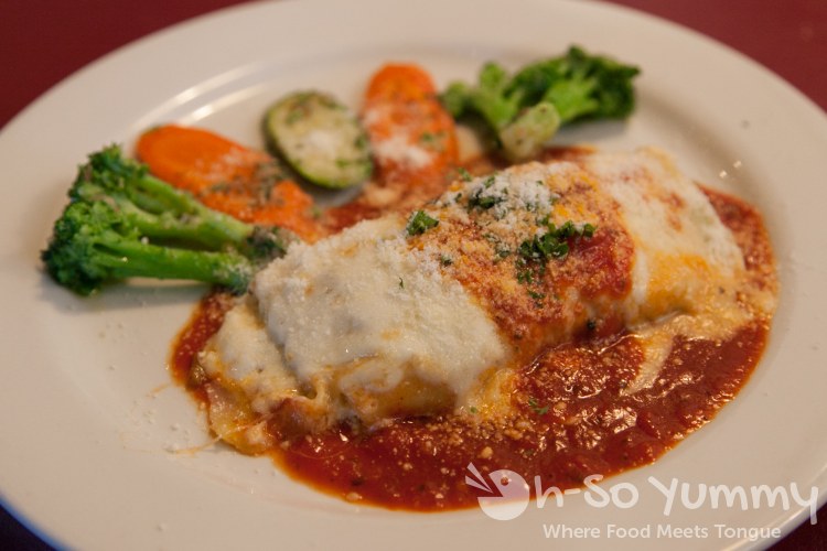 Cannelloni at Domenic's Italian Ristorante in Poway Cannelloni at Domenic's Italian Ristorante in Poway
