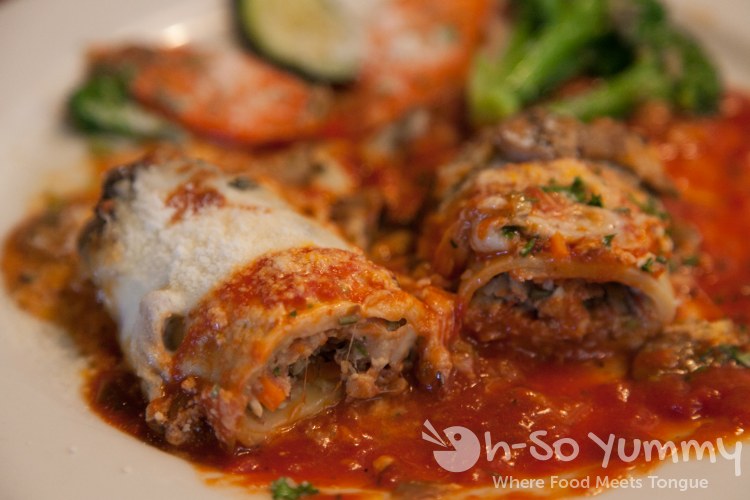 Cannelloni at Domenic's Italian Ristorante in Poway Cannelloni at Domenic's Italian Ristorante in Poway