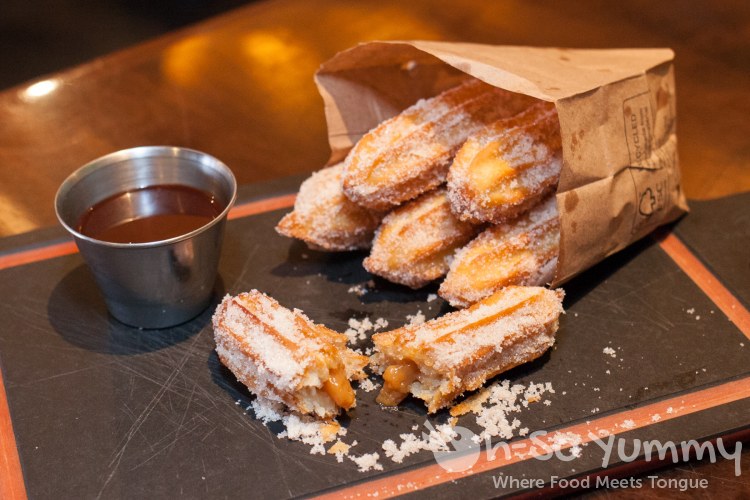 churros at Duck Dive in Pacific Beach San Diego churros at Duck Dive in Pacific Beach San Diego