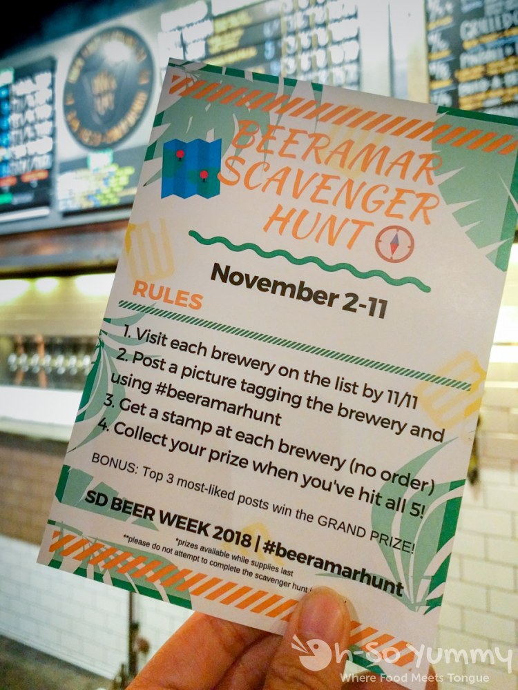 Beeramar Hunt (#beeramarhunt) for San Diego Beer Week Beeramar Hunt (#beeramarhunt) for San Diego Beer Week