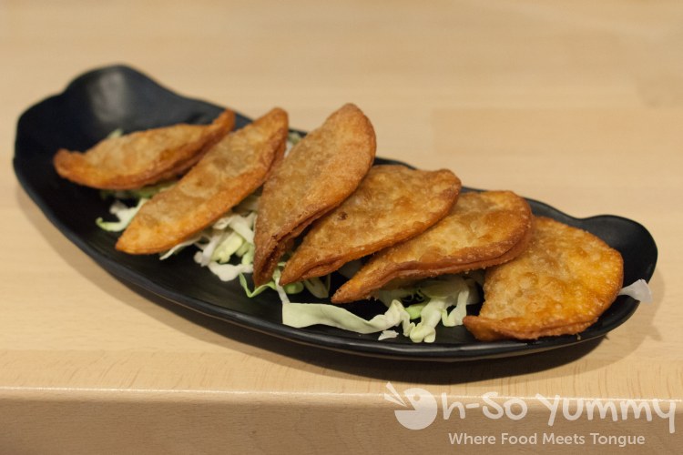 beef potstickers at Dumpling Inn / Shanghai Saloon in San Diego beef potstickers at Dumpling Inn / Shanghai Saloon in San Diego