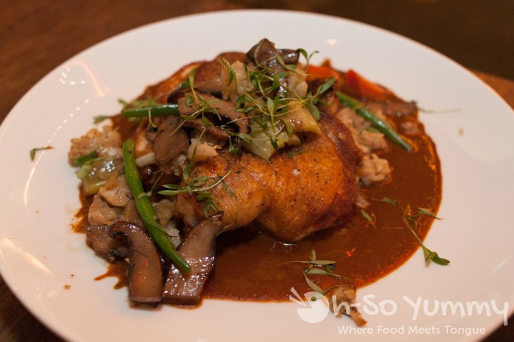 Roasted Half Chicken from Eat at the Pearl Hotel, San Diego CA Roasted Half Chicken from Eat at the Pearl Hotel, San Diego CA