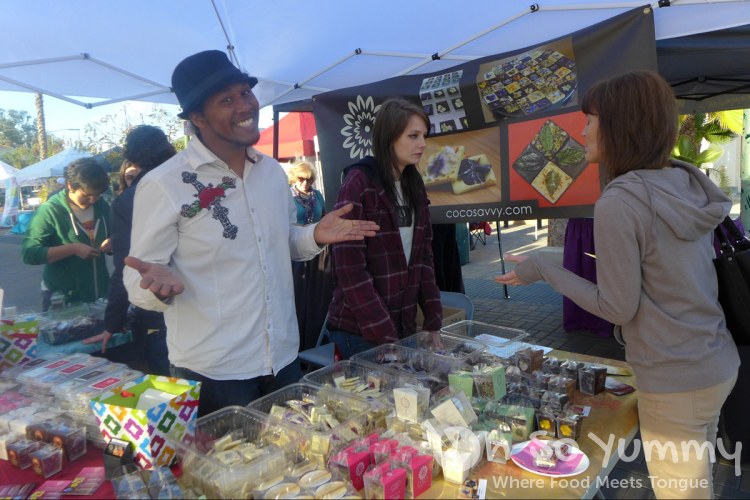 Escondido Chocolate Festival 2014 - Coco Savvy Chocolate booth Escondido Chocolate Festival 2014 - Coco Savvy Chocolate booth