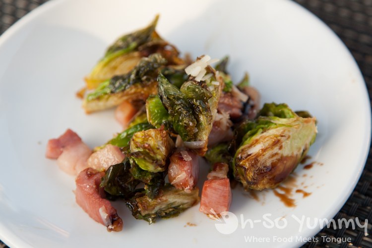 Escondido Chocolate Festival 2014 - Swamis Cafe - Crispy Brussel Sprouts Escondido Chocolate Festival 2014 - Swamis Cafe - Crispy Brussel Sprouts