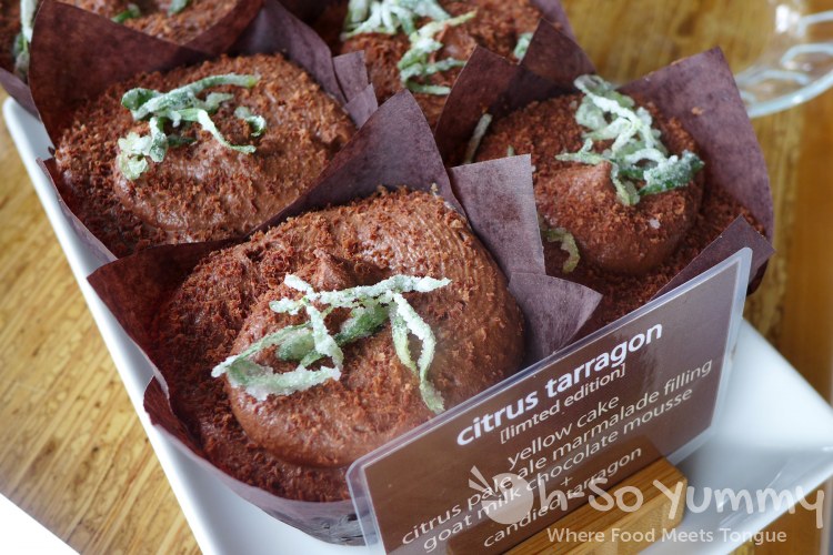 Eclipse Chocolates - Citrus Tarragon Cupcake Eclipse Chocolates - Citrus Tarragon Cupcake