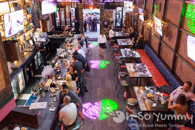 second story view at El Chingon in San Diego second story view at El Chingon in San Diego