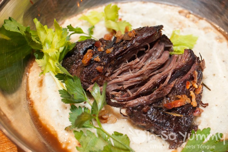short rib at Encontro North Park in San Diego short rib at Encontro North Park in San Diego