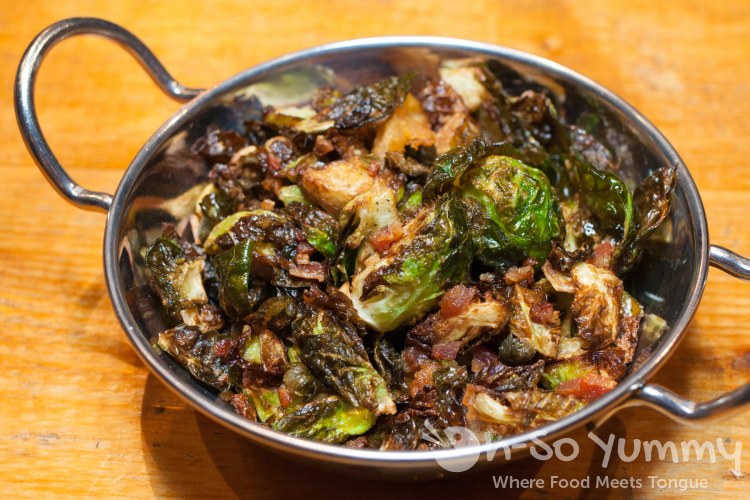 brussels sprouts at Encontro North Park in San Diego brussels sprouts at Encontro North Park in San Diego