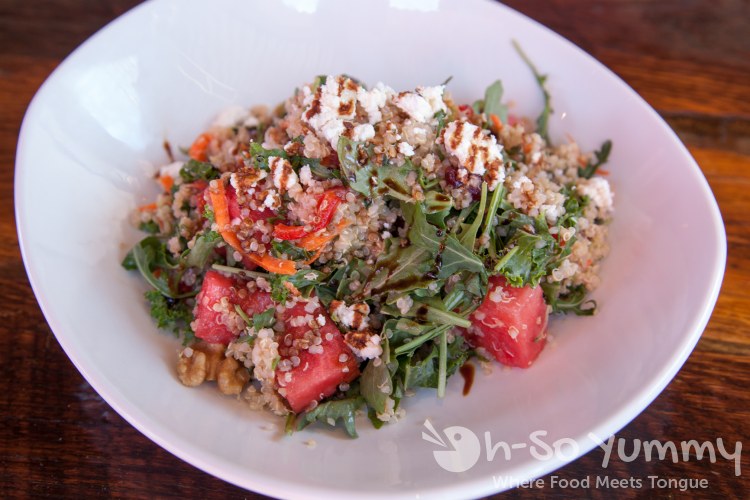 watermelon salad at eureka watermelon salad at eureka