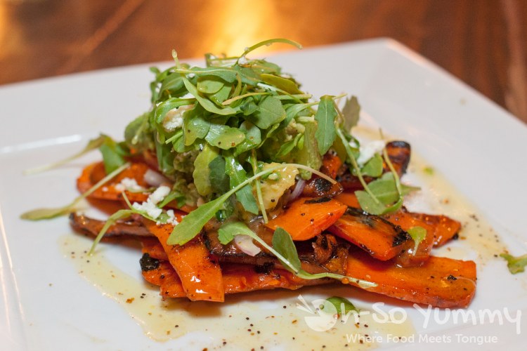 Burnt Carrots Salad at Farmer's Bottega Burnt Carrots Salad at Farmer's Bottega