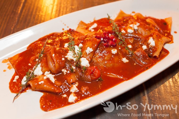 Oxtail Ravioli at Farmer's Bottega Oxtail Ravioli at Farmer's Bottega
