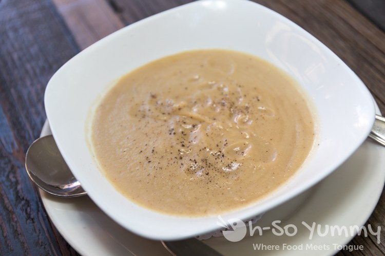 Cauliflower Soup at Farmer's Bottega for SDRW Cauliflower Soup at Farmer's Bottega for SDRW