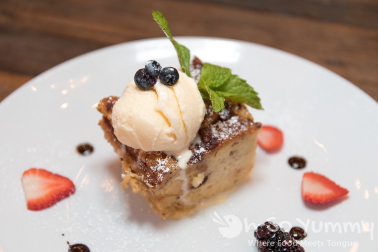 Bread Pudding at Farmer's Bottega for SDRW Bread Pudding at Farmer's Bottega for SDRW