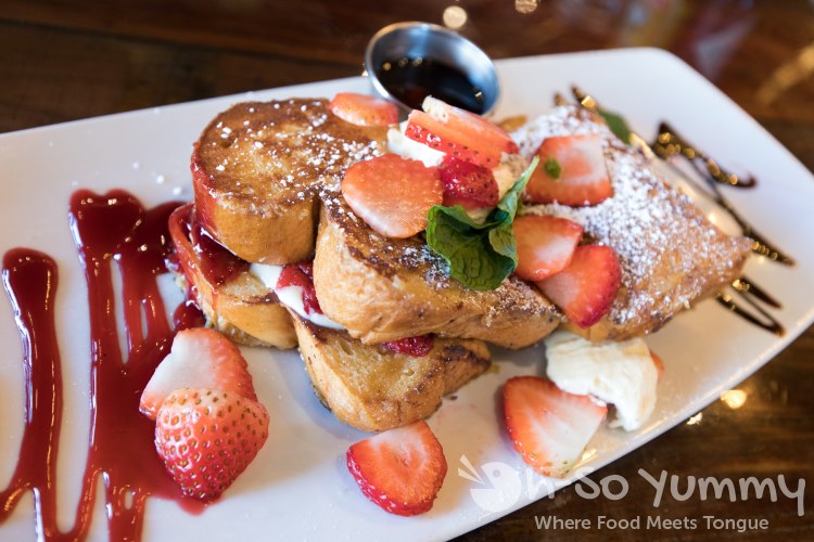 Stuffed French Toast at Farmer's Table Bay Park in San Diego Stuffed French Toast at Farmer's Table Bay Park in San Diego