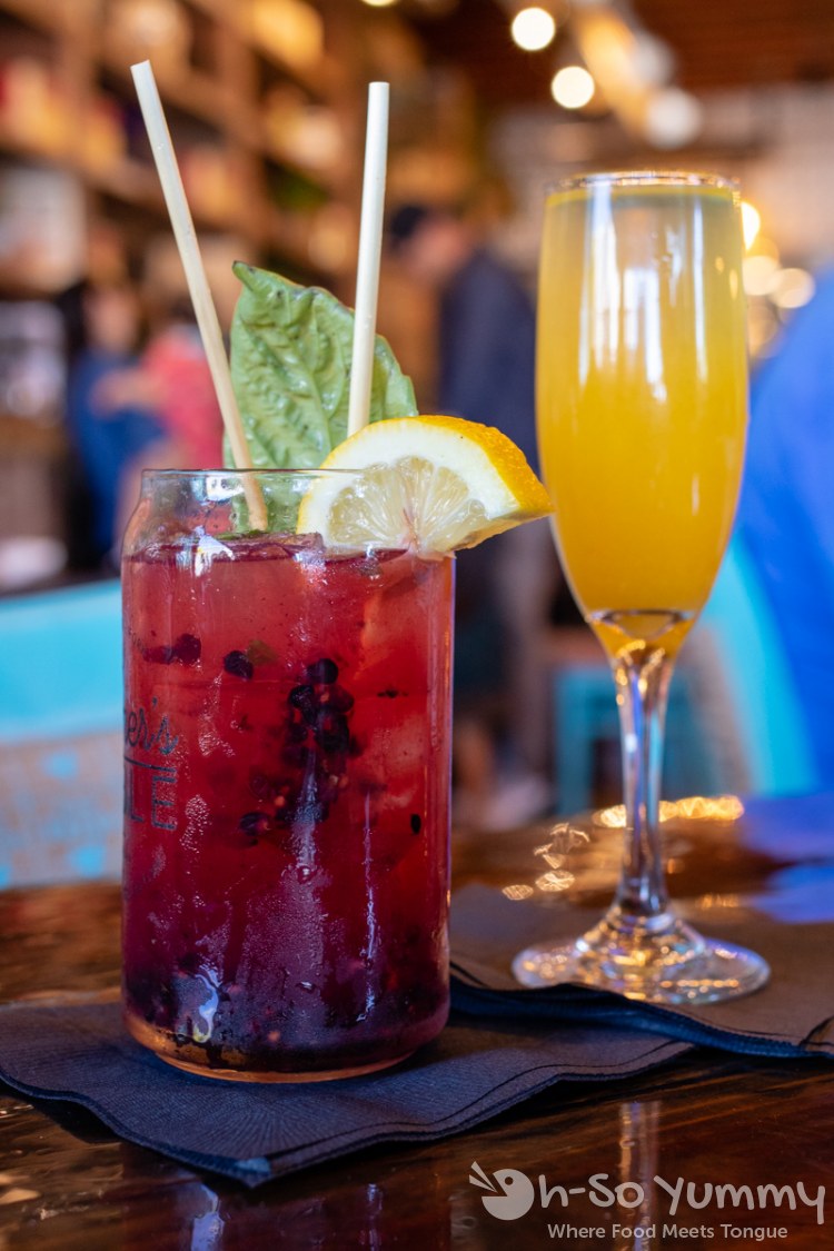 Cocktails and Mimosas at Farmer's Table Bay Park in San Diego Cocktails and Mimosas at Farmer's Table Bay Park in San Diego