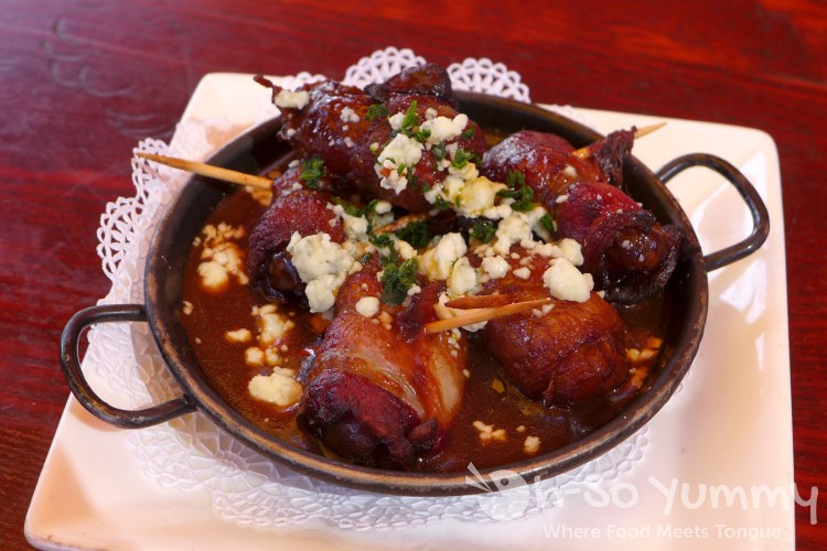 stuffed dates with bleu cheese at Firefly on Paradise off strip Las Vegas stuffed dates with bleu cheese at Firefly on Paradise off strip Las Vegas