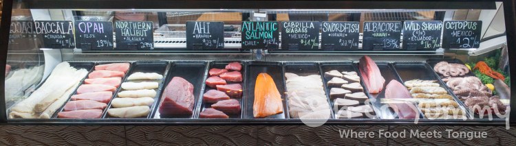 fresh fish cuts at Fishmonger's Market in San Diego fresh fish cuts at Fishmonger's Market in San Diego