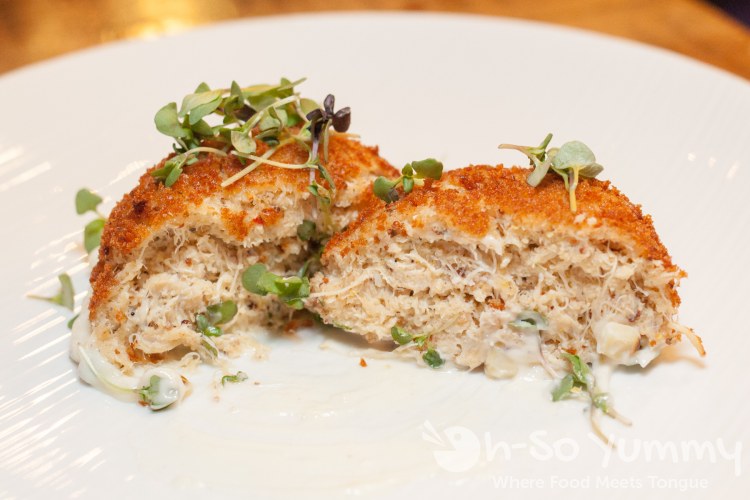 Maryland Crab Cake at Florent Restaurant and Lounge Maryland Crab Cake at Florent Restaurant and Lounge