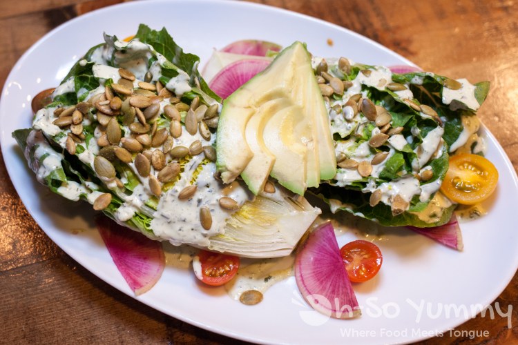 Little Gem Lettuce at Florent Restaurant and Lounge Little Gem Lettuce at Florent Restaurant and Lounge