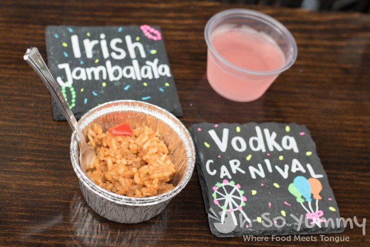 jambalaya from The Field at Gaslamp Mardi Gras Beads Bites and Booze Tour jambalaya from The Field at Gaslamp Mardi Gras Beads Bites and Booze Tour