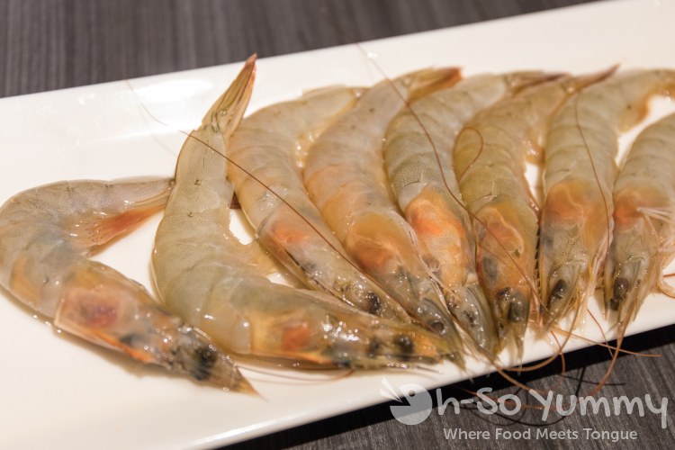 shrimp at Gen Korean BBQ House in Mira Mesa of San Diego shrimp at Gen Korean BBQ House in Mira Mesa of San Diego