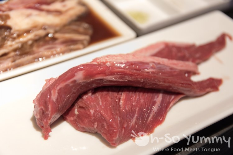 Gen Premium Steak at Gen Korean BBQ House in Mira Mesa of San Diego Gen Premium Steak at Gen Korean BBQ House in Mira Mesa of San Diego